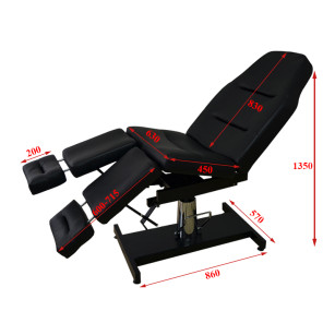 Педикюрне крісло з гідравлічним регулюванням висоти UK-22