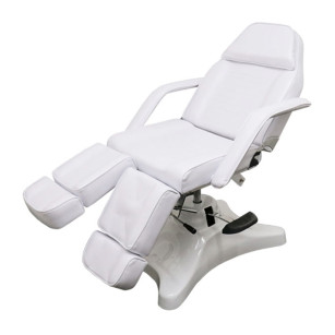 Педикюрне крісло-кушетка з гідравлічним регулюванням висоти та обертанням на 360