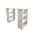 Манікюрний стіл з відкритими полицями