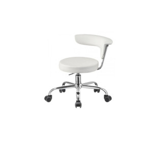 Стілець зі спинкою для майстра педикюру