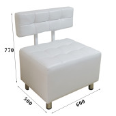 Диван для зони очікування  60см