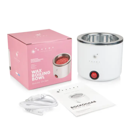 Воскоплав BUCOS CP-200 WHITE на 100W та 200 мл Воскоплав BUCOS CP-200 WHITE на 100W та 200 мл